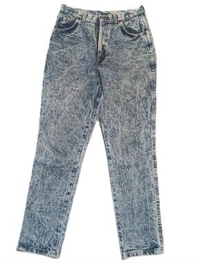 Vintage '80S CHIC Acid Wash Mom Jeans